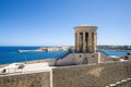 Siege Bell War Memorial in Valletta, Malta Royalty Free Stock Photo