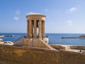 Siege Bell War Memorial, Valletta, Malta Royalty Free Stock Photo