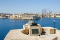 Siege Bell War Memorial in Valletta, Malta Royalty Free Stock Photo