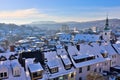 siegen germany in the winter sun