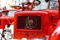 A historical Magirus-Deutz fire engine near siegen germany Royalty Free Stock Photo