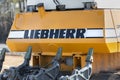 Liebherr construction machine near siegen germany
