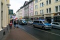 Young students protest against the right politic and the radicalism party `Der 3. Weg`