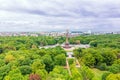 The Siegessaeule at Grosser Stern in Berlin-Tiergarten, Germany Royalty Free Stock Photo