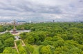 The Siegessaeule at Grosser Stern in Berlin-Tiergarten, Germany Royalty Free Stock Photo