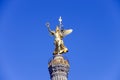 Siegessaeule victory column in berlin Royalty Free Stock Photo