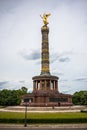 Siegessaule (Berlin Victory Column) Royalty Free Stock Photo