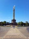 Siegessaule victory column in Berlin Germany Royalty Free Stock Photo