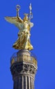 Siegessaule, the Victory Column in Tiergarten Royalty Free Stock Photo