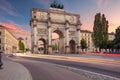 Siegestor Munich, Germany. Royalty Free Stock Photo