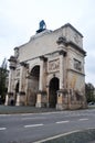 Siegestor Victory Gate ruin ancient statue of Bavaria and lion for german people and foreign traveler travel visit on Ludwig