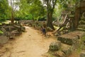 Ruins of the Banteay Kdei temple in Siem Reap, Cambodia.