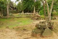 Ruins of the Banteay Kdei temple in Siem Reap, Cambodia.