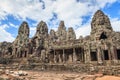 Bayon Temple - Angkor Wat - Siem Reap - Cambodia Royalty Free Stock Photo