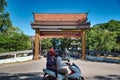 Cityscape pictures of the streets of Siem Reap historical city in Cambodia Royalty Free Stock Photo