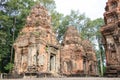 Preah Ko in Roluos temples. a famous Historical site(UNESCO World Heritage) in Siem Reap, Cambodia.