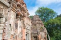 Preah Ko in Roluos temples. a famous Historical site(UNESCO World Heritage) in Siem Reap, Cambodia.