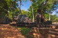 SIEM REAP, CAMBODIA. The hidden jungle temple ta prohm near angkor wat in siem reap, cambodia is one of the most Royalty Free Stock Photo