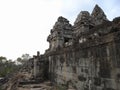 Phnom Bakheng, Angkor, at year 2008, before restoration work begins. Royalty Free Stock Photo