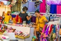 SIEM REAP, CAMBODIA- MARCH 22, 2013: Unidentified Cambodian women at market