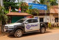 Police post in Siem Reap, Cambodia