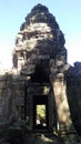 Siem Reap Cambodia temple main door