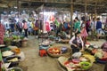 Siem Reap Cambodia Wet Market