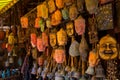 SIEMREAP, CAMBODIA Ã¢â¬â MARCH 2015: beautiful traditional Cambodian Souvenirs are sold in the market for tourists