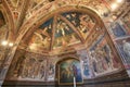 Siena Baptistery - Renaissance Frescoes depicting the Crucifixion