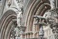 Siena Cathedral, dedicated to the Assumption of the Blessed Virgin Mary .Siena. Italy Royalty Free Stock Photo