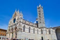 Siena Cathedral Duomo di Siena, Metropolitan Cathedral of Saint Royalty Free Stock Photo