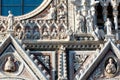 Siena Cathedral facade, Tuscany, Italy Royalty Free Stock Photo