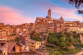 Siena Cathedral at gorgeous sunset, Tuscany, Italy Royalty Free Stock Photo