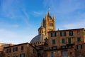 Siena Cathedral and Houses - Tuscany Italy Royalty Free Stock Photo