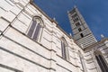 Siena Cathedral and Tower Royalty Free Stock Photo