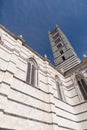 Siena Cathedral and Tower Royalty Free Stock Photo