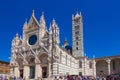 Siena cathedral, Tuscany, Italy Royalty Free Stock Photo