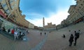 Siena fish eye piazza tolomei