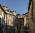 Siena, historical Center. natural landscape. Italy.