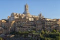 Siena, historical Center. natural landscape. Italy.