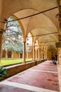 The Patio of the Faculty of Economy at the Universite degli Studi di Siena, Siena University