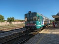 Naphtha train locomotive in Siena