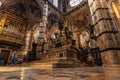 Siena, Italy - July 25, 2021: The Cathedral of the medieval city of Siena in Tuscany, Italy Royalty Free Stock Photo