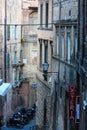 Siena street scene, Tuscany, Italy