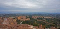 Siena Italy Overview Royalty Free Stock Photo