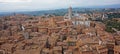 Siena Italy Overview Royalty Free Stock Photo