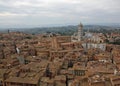 Siena Italy Overview Royalty Free Stock Photo