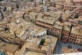 Siena Italy Overview Royalty Free Stock Photo