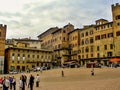 Siena, Italy. Palio square