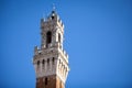 Siena, Italy. Torre del Mangia Royalty Free Stock Photo